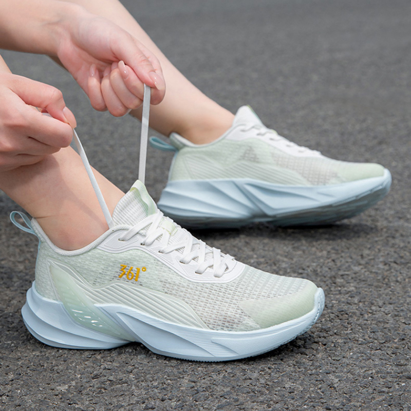 361° Slip Resistant Abrasion Resistant Low top Casual Running Shoes Women’s Green