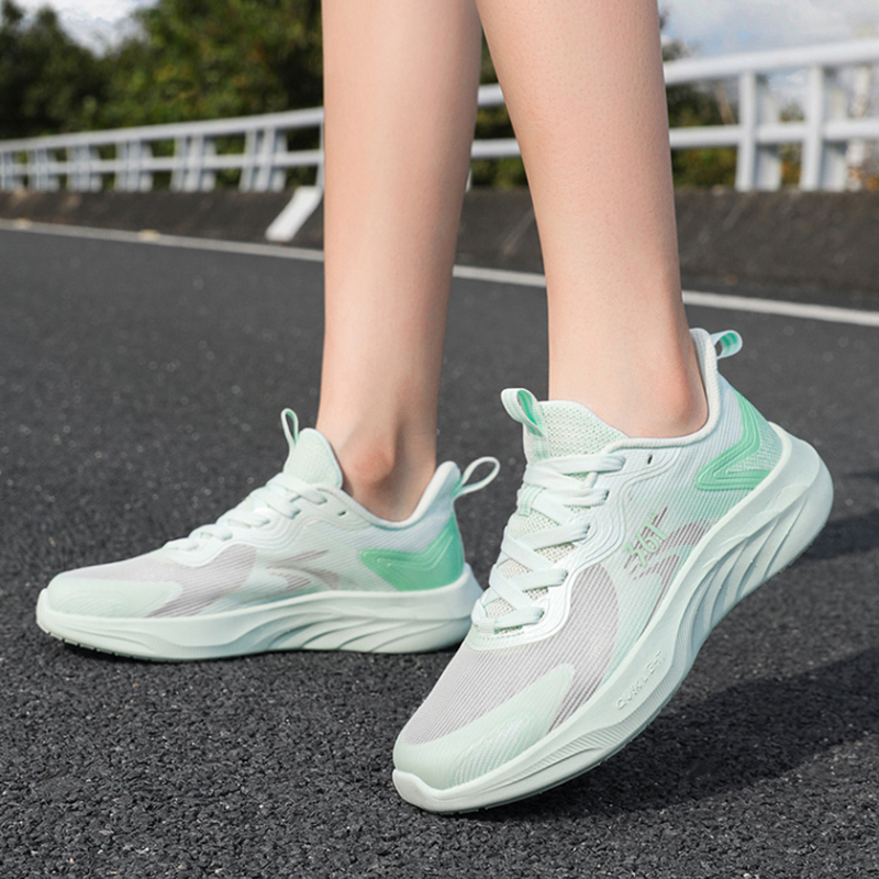 361° Abrasion Resistant Breathable Low top Casual Running Shoes Women’s Green