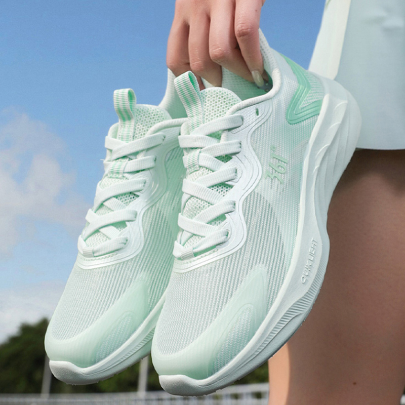 361° Abrasion Resistant Breathable Low top Casual Running Shoes Women’s Green