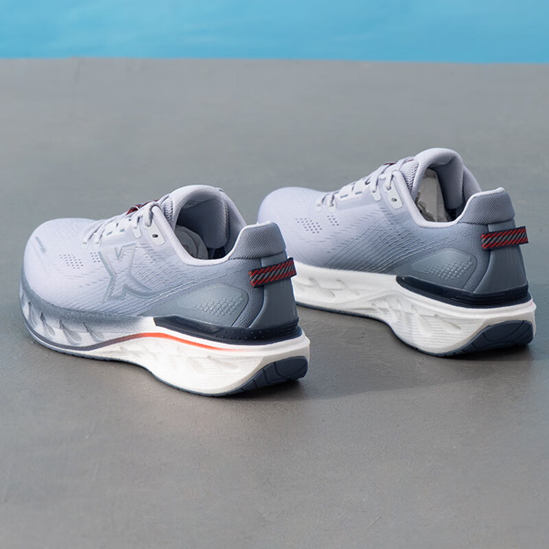 XTEP Cushioning Spin 12 Cushioning Breathable Low top Casual Running Shoes Men’s Blue Gray