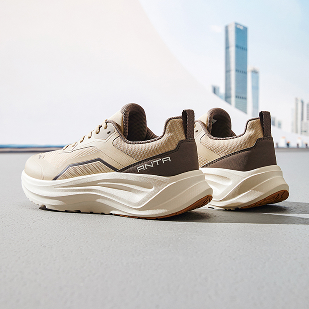 Anta Le Dao Classic And Versatile Cushioning Breathable Low top Training Running Shoes Men’s Brown