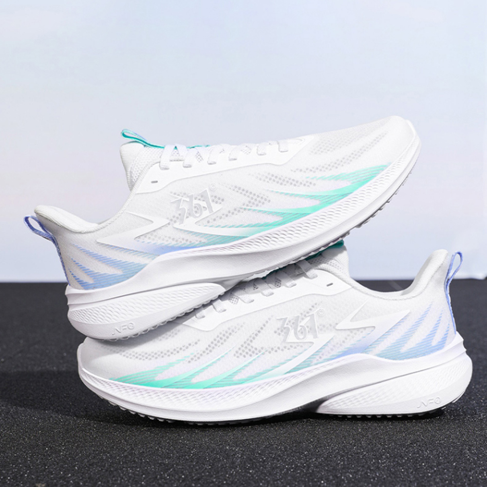 361° Breathable And Lightweight Low top City Commuting Running Shoes Men’s White