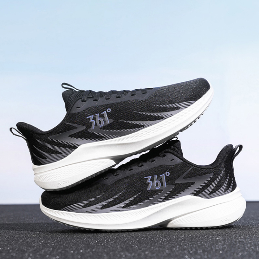 361° Breathable And Lightweight Low top City Commuting Running Shoes Men’s Black