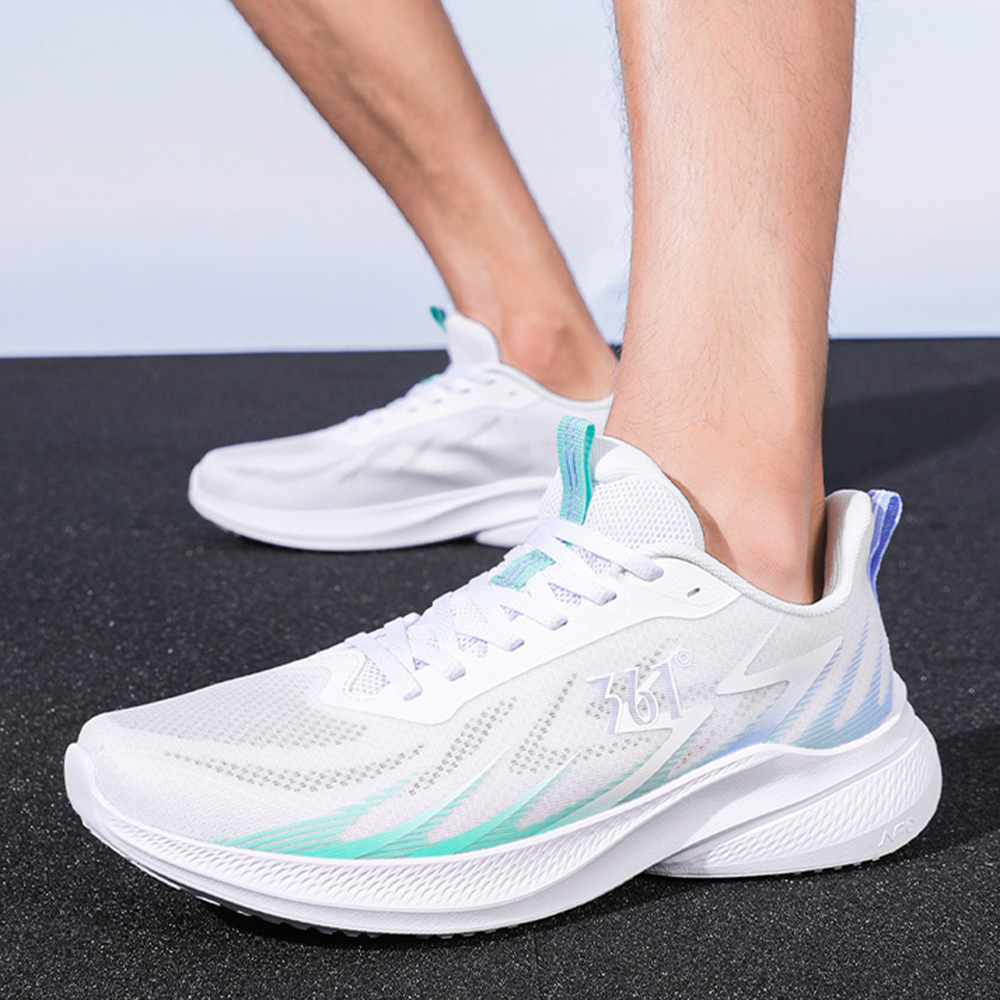 361° Breathable And Lightweight Low top City Commuting Running Shoes Men’s White
