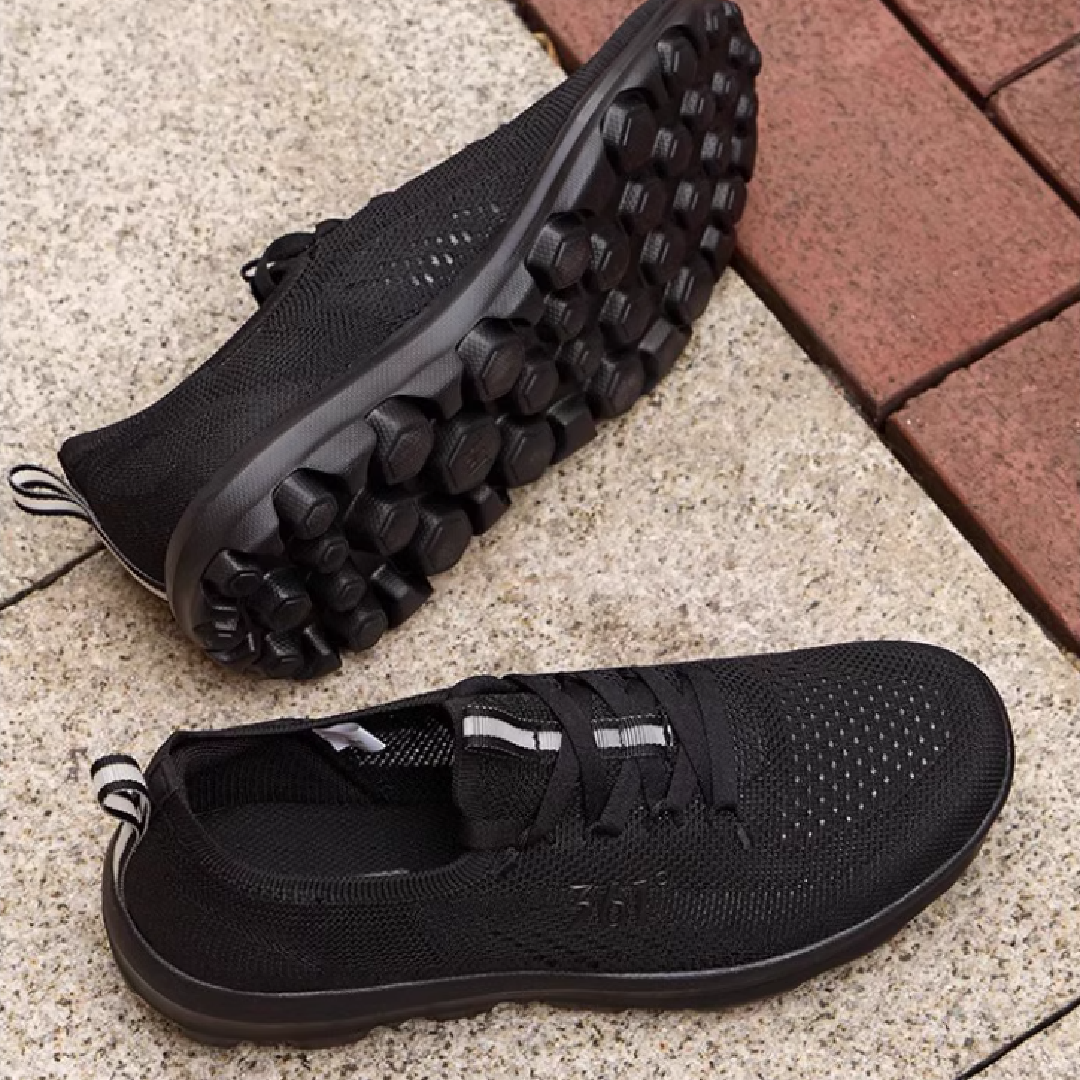 361° Slip Resistant Abrasion Resistant Slip Resistant Abrasion Resistant Low top Casual Shoes Obsidian Black