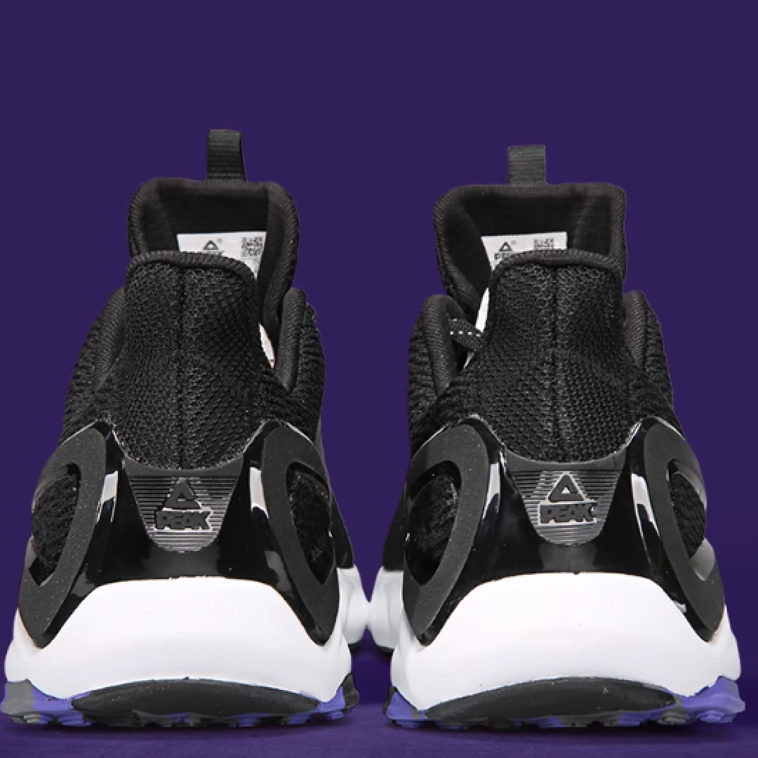 PEAK Fabric Cushioning Abrasion Resistant Breathable Low top Running Shoes Unisex Black White