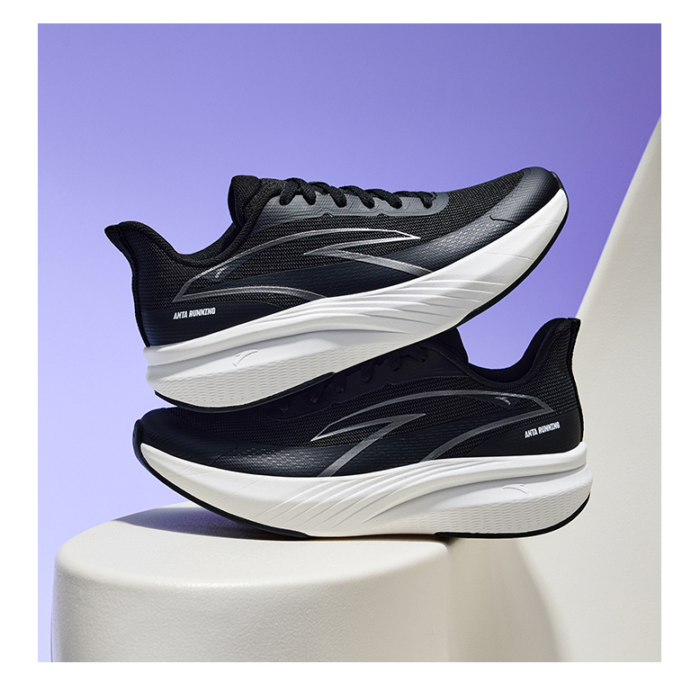 Anta Cloud Trail Comfortable And Trendy Slip Resistant, Abrasion Resistant, Lightweight Low top EVA, Rubber