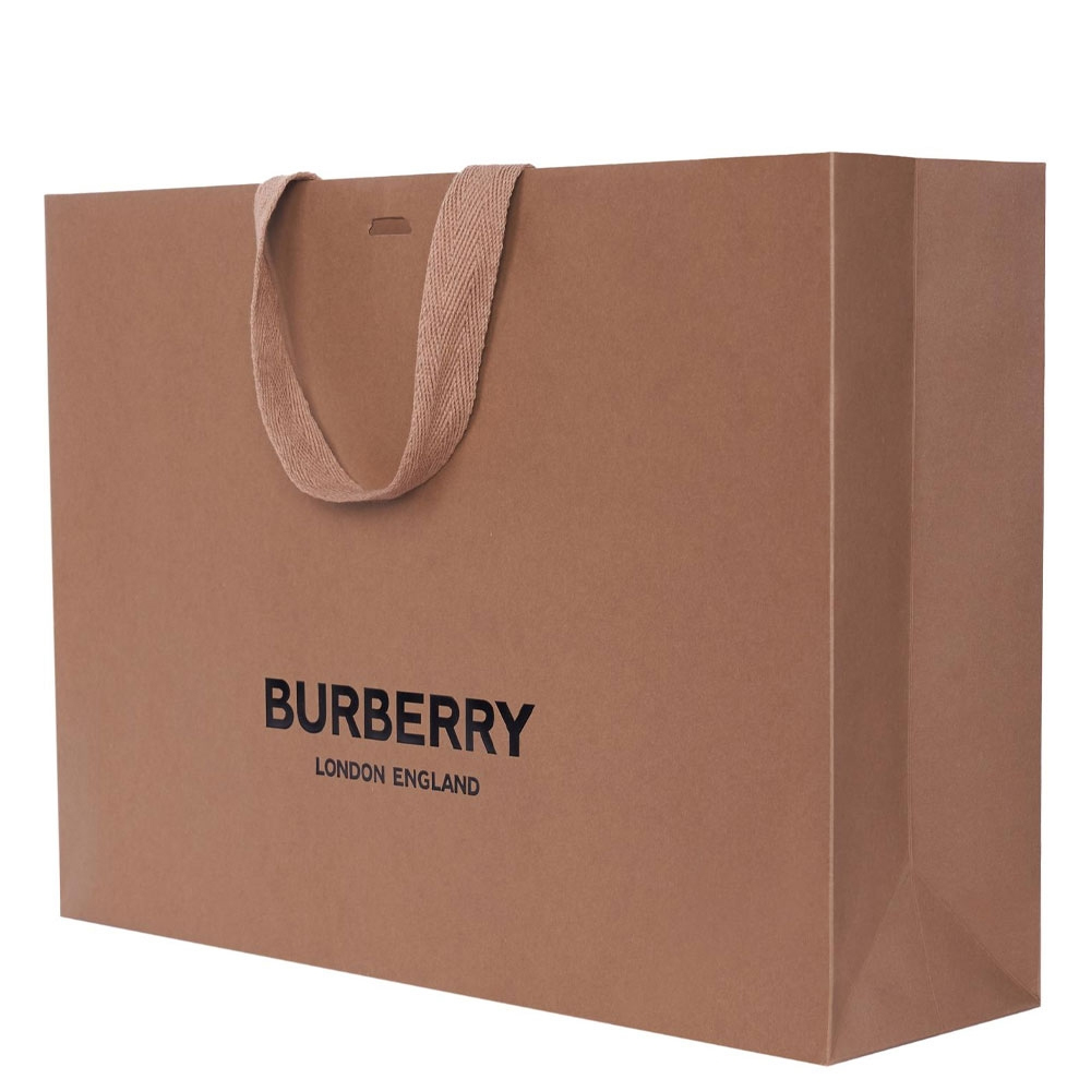 Burberry Letter Graphic Cotton Blend Zip Hoodie
