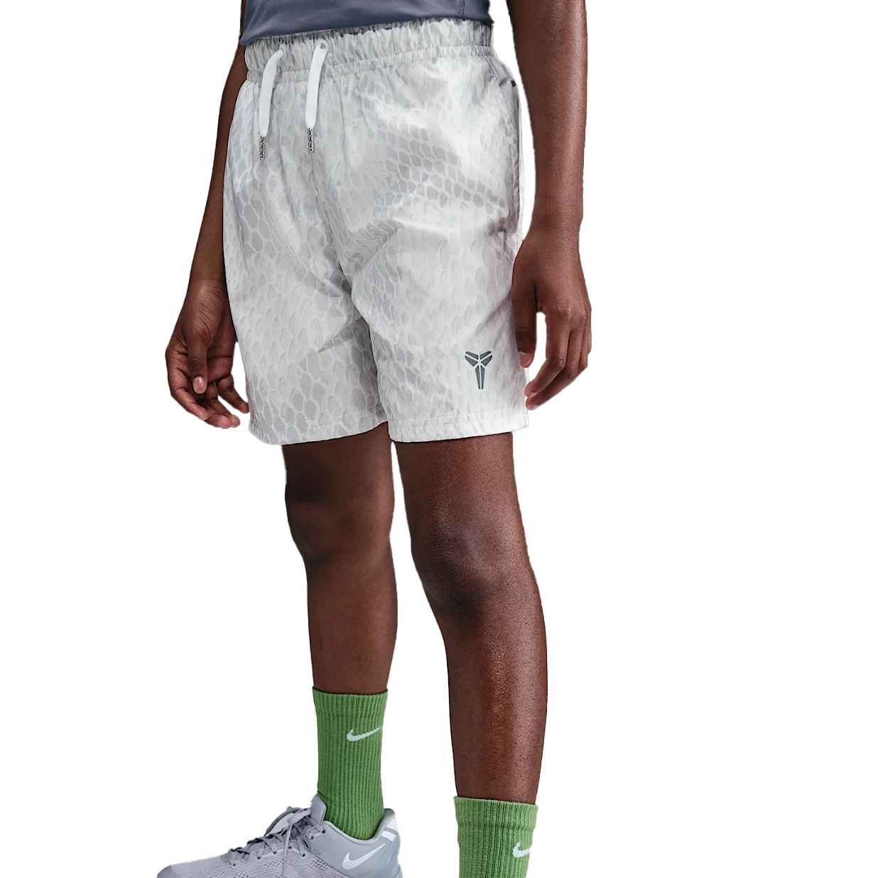 Детские шорты Nike woven Kobe Lightweight (белый) — фото 3