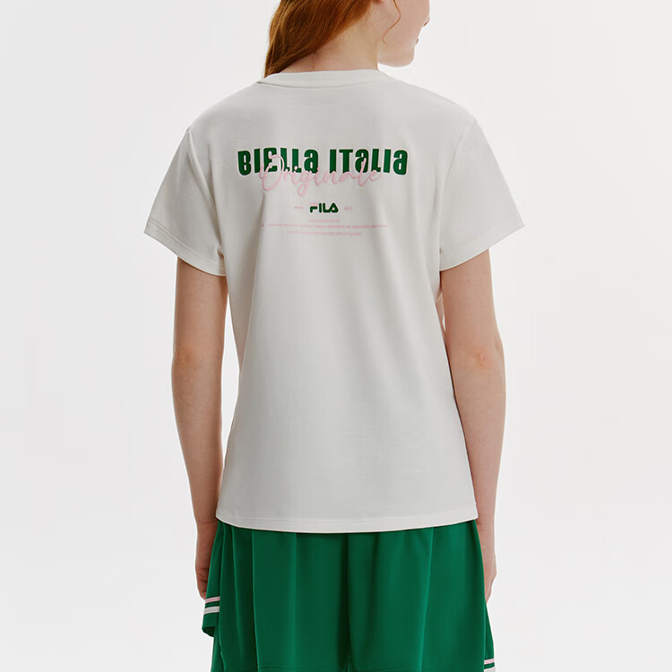 Женская футболка Fila Kids (белая) — фото 3