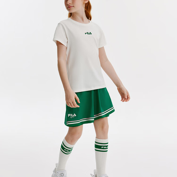 Женская футболка Fila Kids (белая) — фото 4