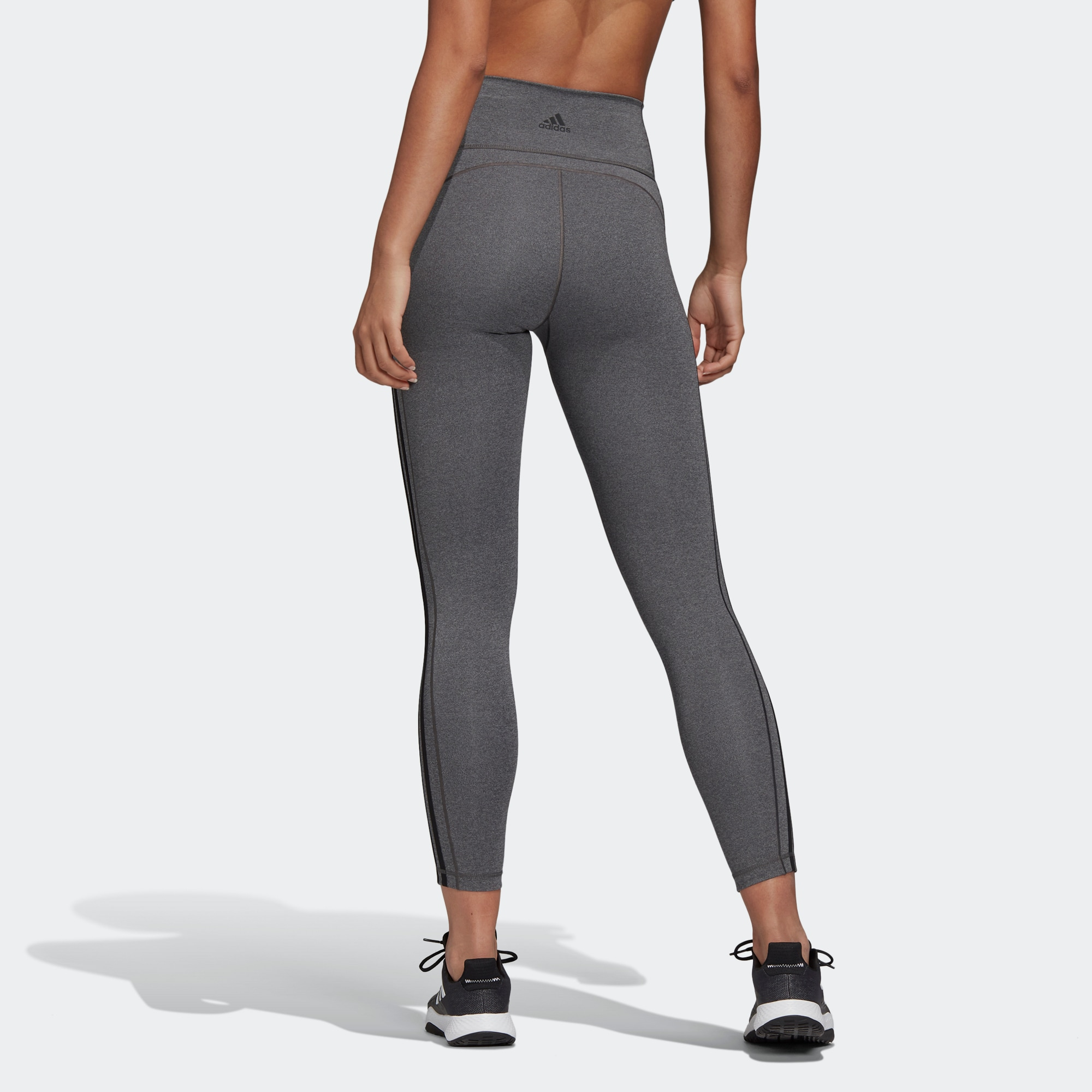 Adidas Believe This 2.0 7/8 Tights Sports Pants Women’s Dark Heather Gray