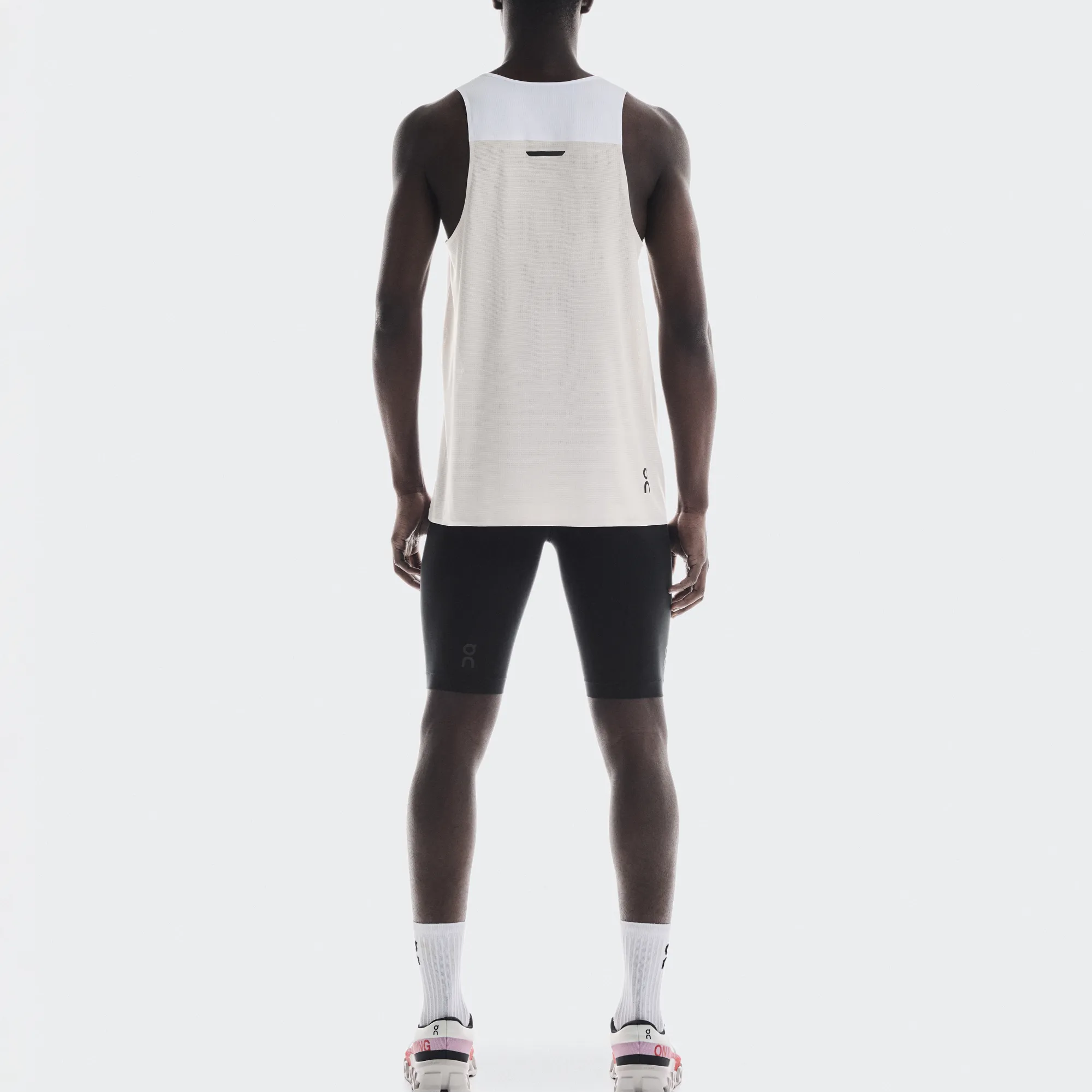 On Performance Running Tank Top Men’s White/Silver