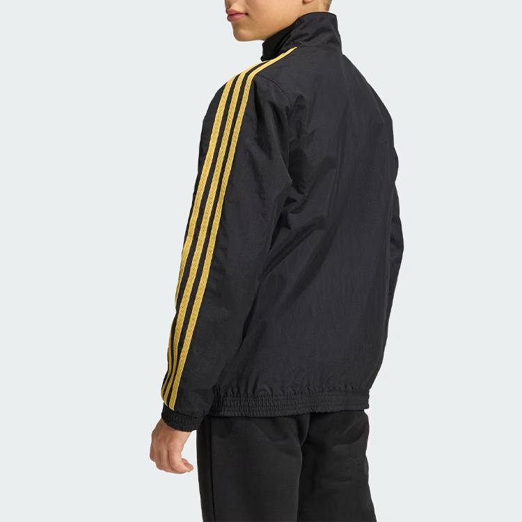 Детская куртка adidas Manchester United (красно-черная) — фото 7