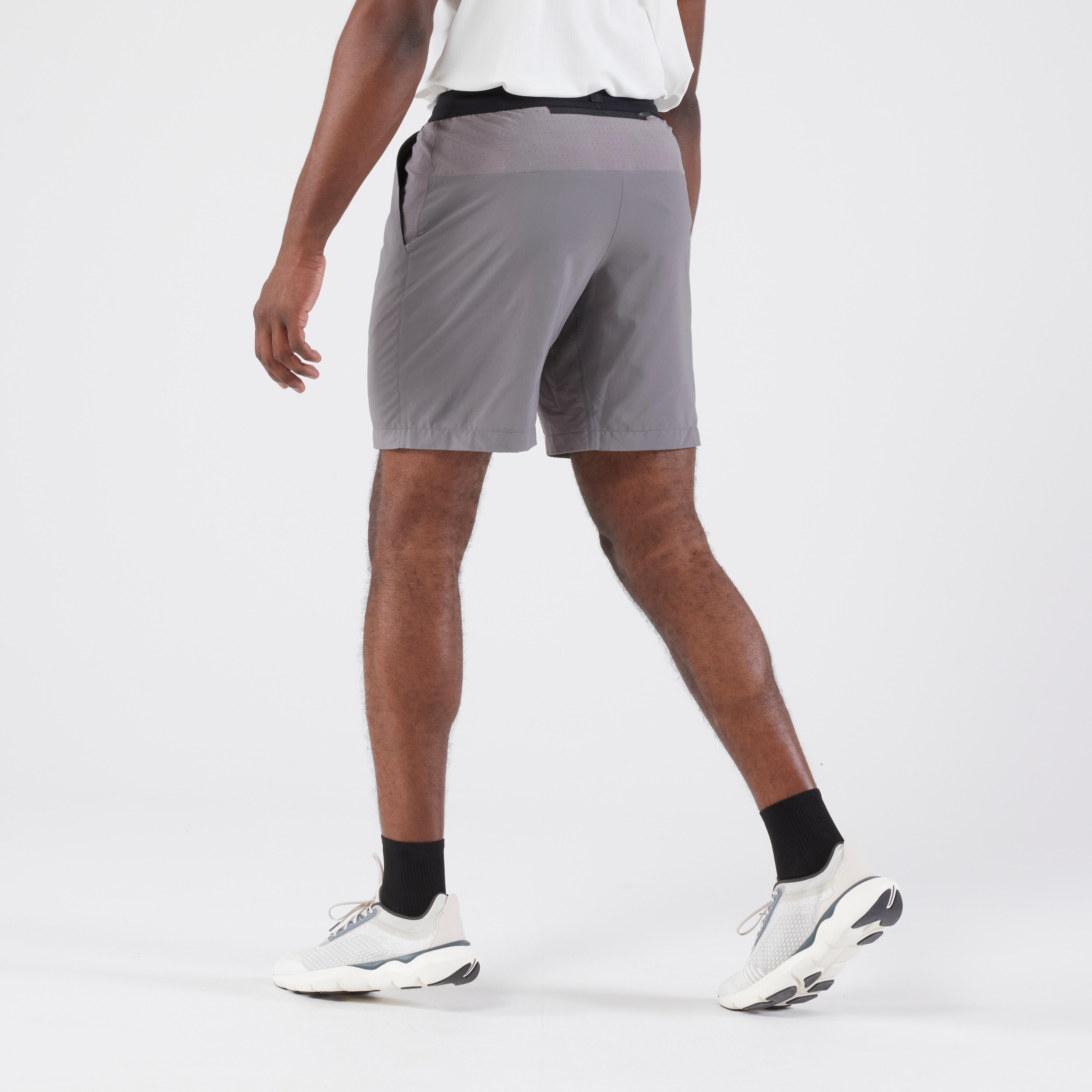 DECATHLON Running Shorts Men’s Dark Smoke Gray