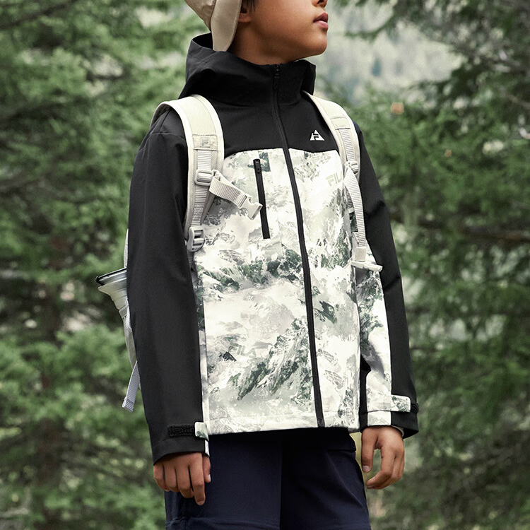 Мужская куртка Fila Kids Performance Jacket (разноцветная) — фото 5
