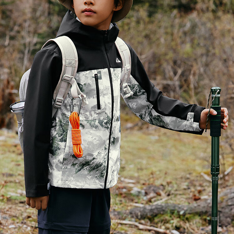 Мужская куртка Fila Kids Performance Jacket (разноцветная) — фото 4