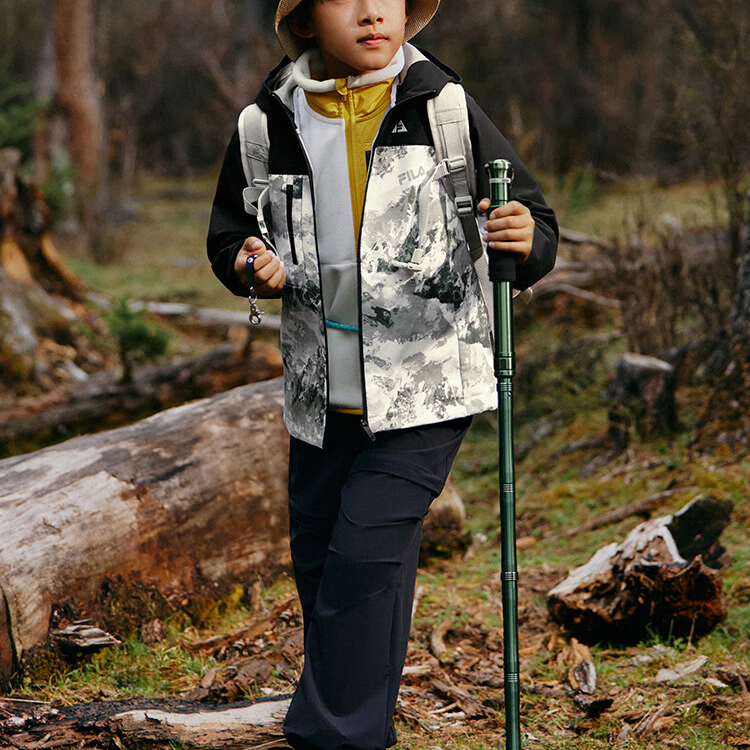 Мужская куртка Fila Kids Performance Jacket (разноцветная) — фото 3
