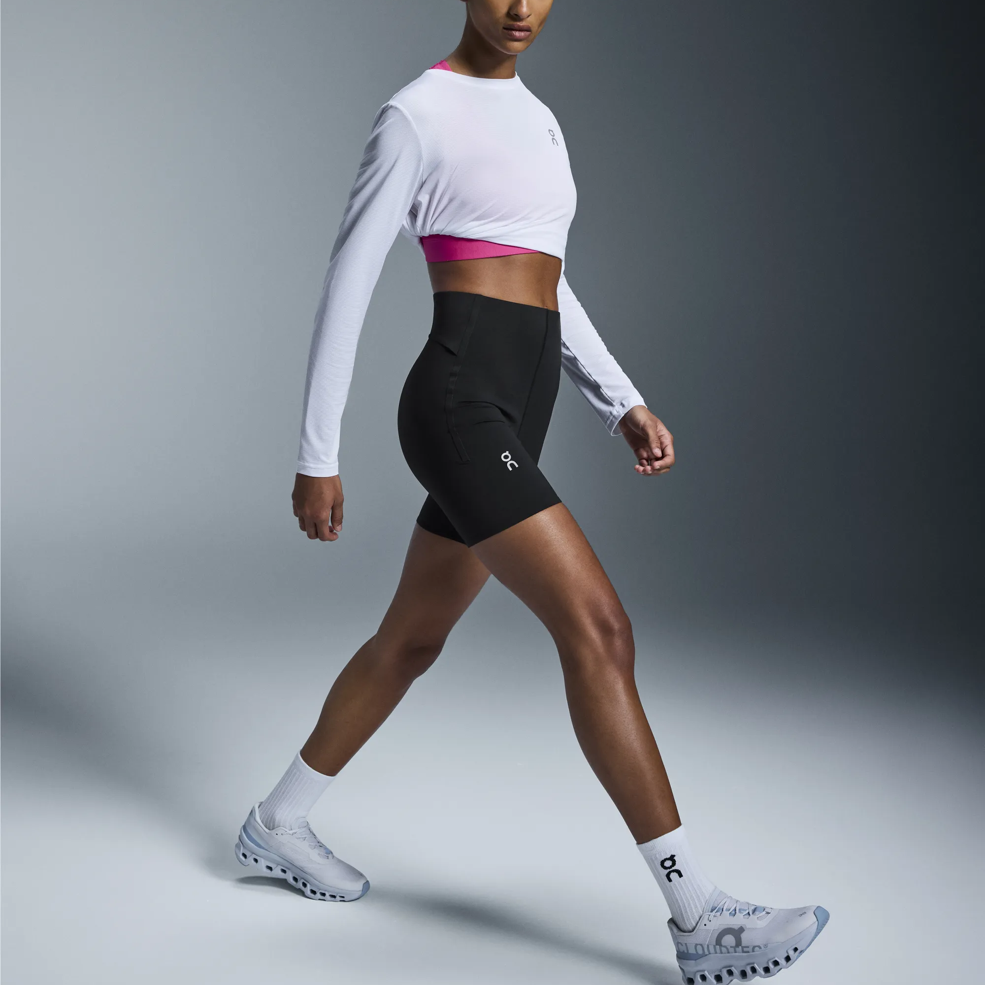 On Train Tights 1/2 Sports Shorts Women’s Black