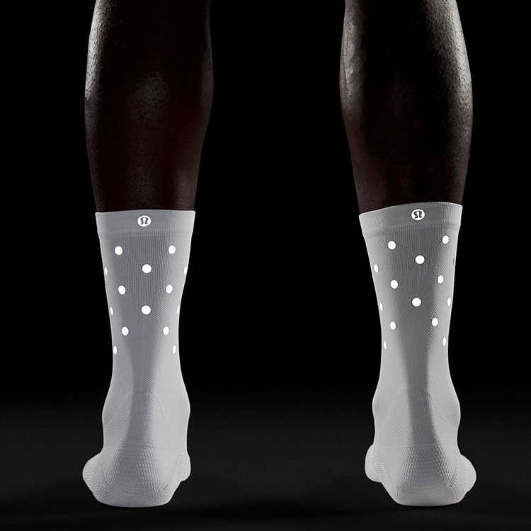 Lululemon Power Stride Crew Socks Men’s 1 Pack White