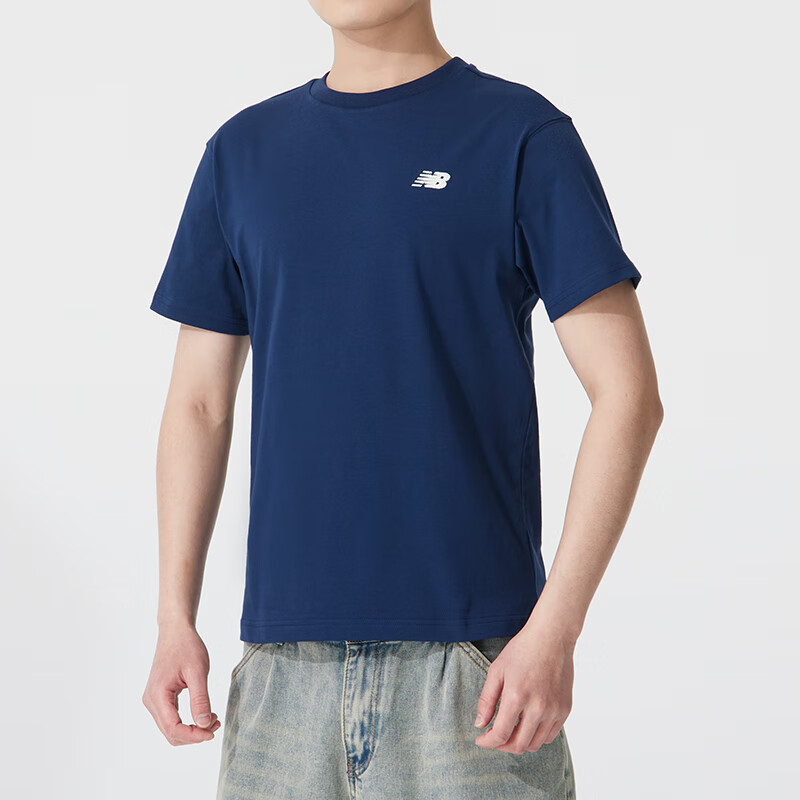 New Balance Running T Shirt Unisex Blue