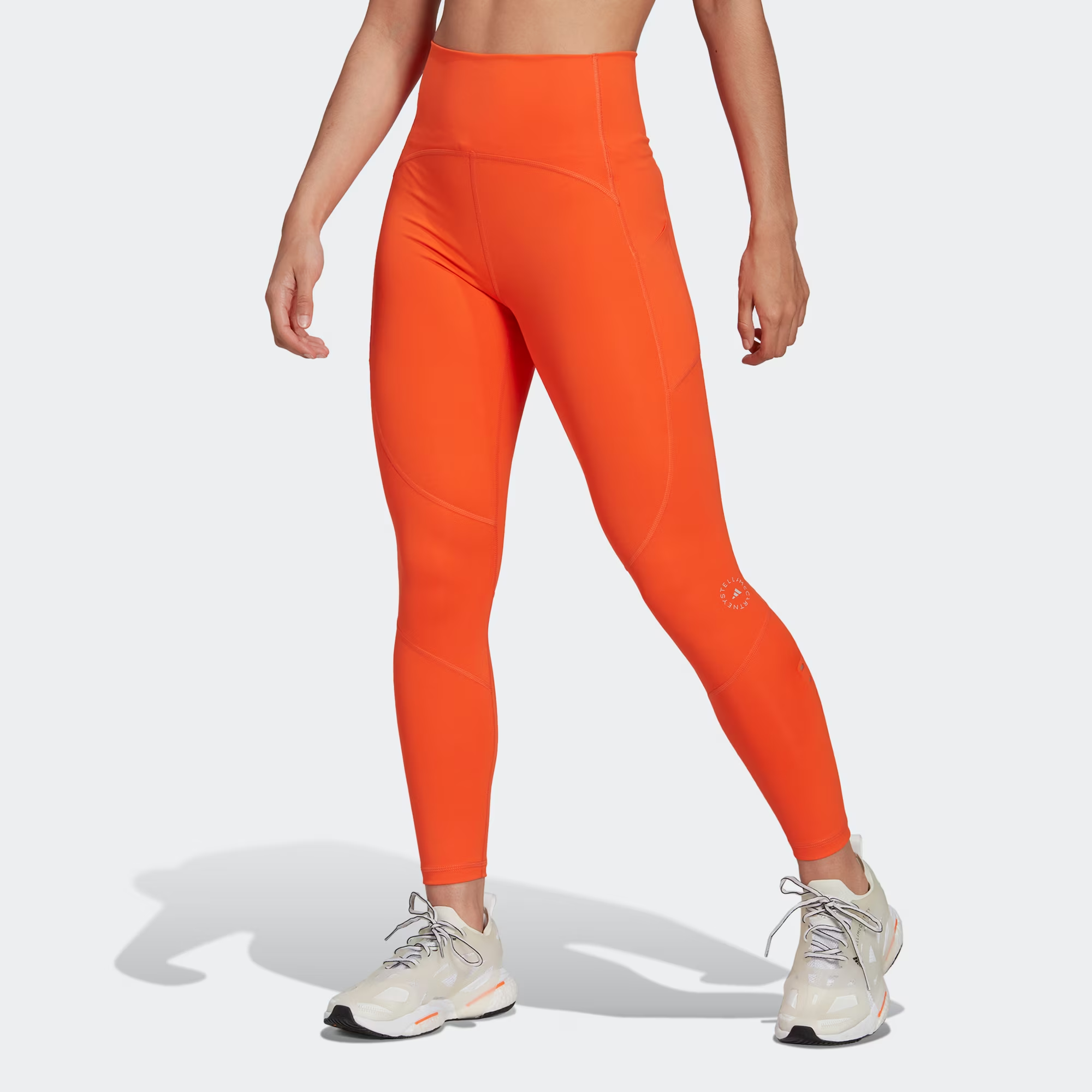 Adidas Yoga Pants Women’s Orange Moderate