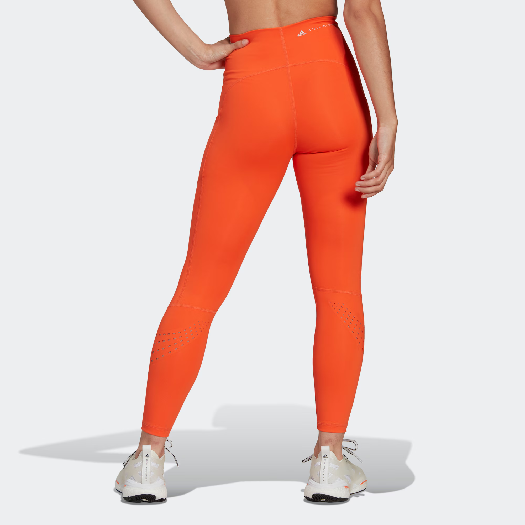 Adidas Yoga Pants Women’s Orange Moderate