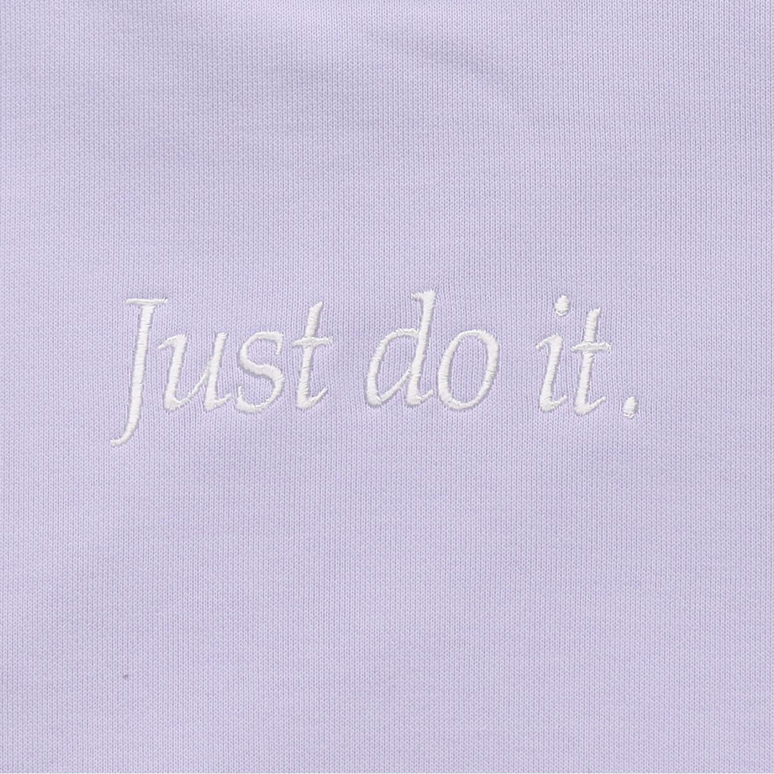 Мужское худи Nike Sportswear JDI (светло-фиолетовое) — фото 4