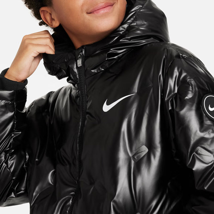 Мужская куртка Nike (черная) — фото 4