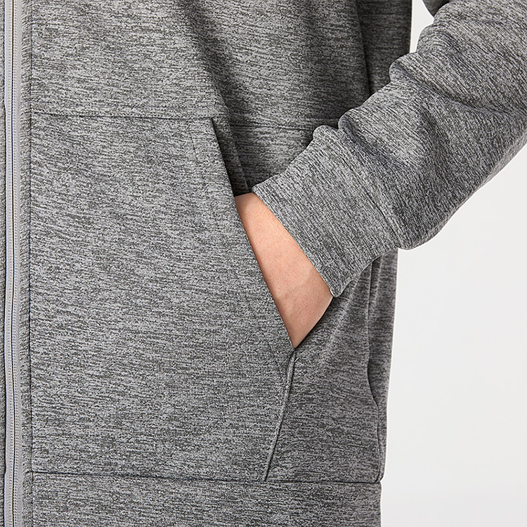 Мужская куртка Nike Therma (серая) — фото 4