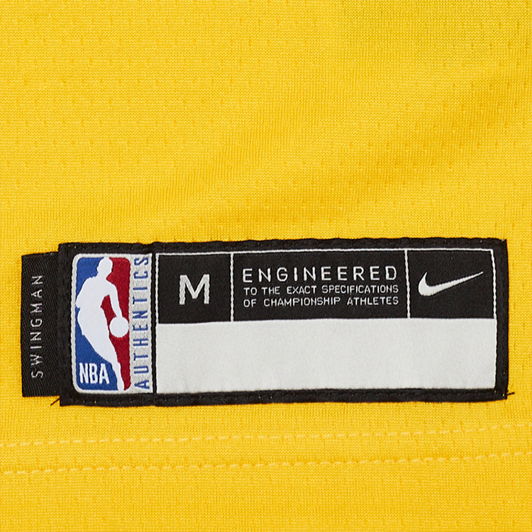 Майка Nike x NBA (лимонно-желтая) — фото 4
