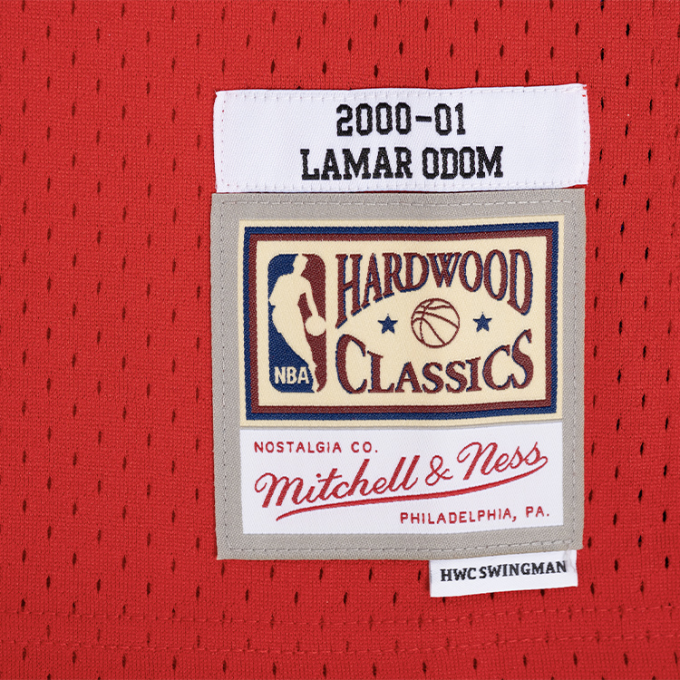 Mitchell Ness Los Angeles Clippers Lamar Odom Hardwood Classics Swingman jersey.