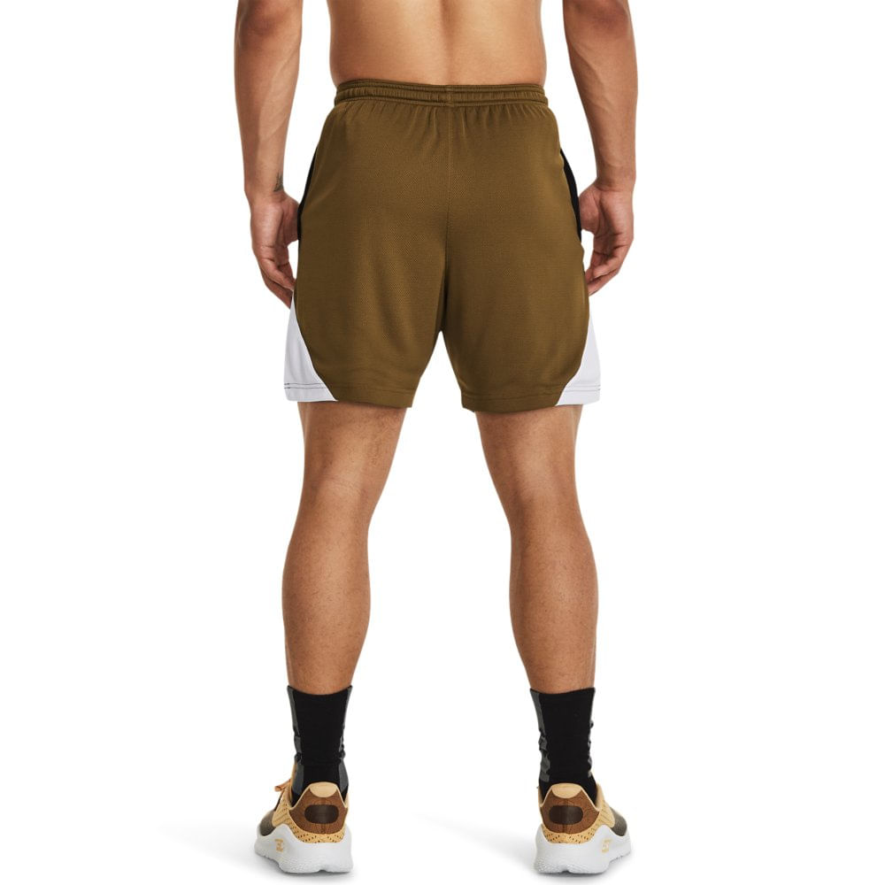 Under Armour Curry Splash Sports Shorts Men’s Brown Moderate