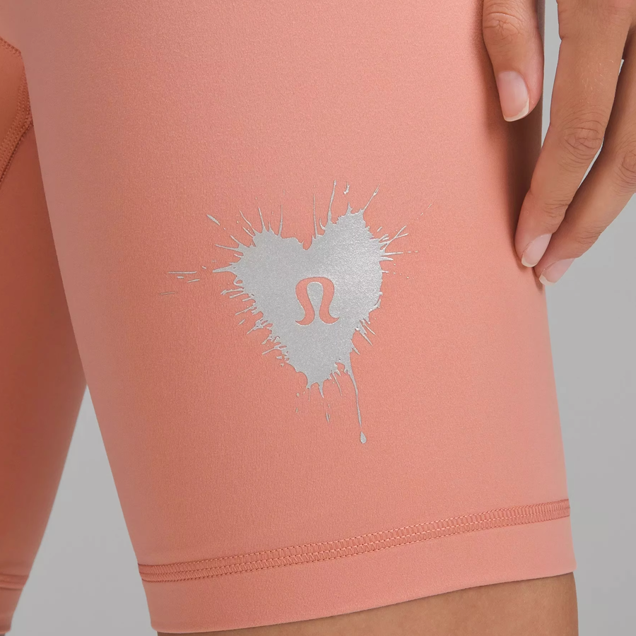 Lululemon Wunder Train Yoga Shorts Women’s Watercolor Pink