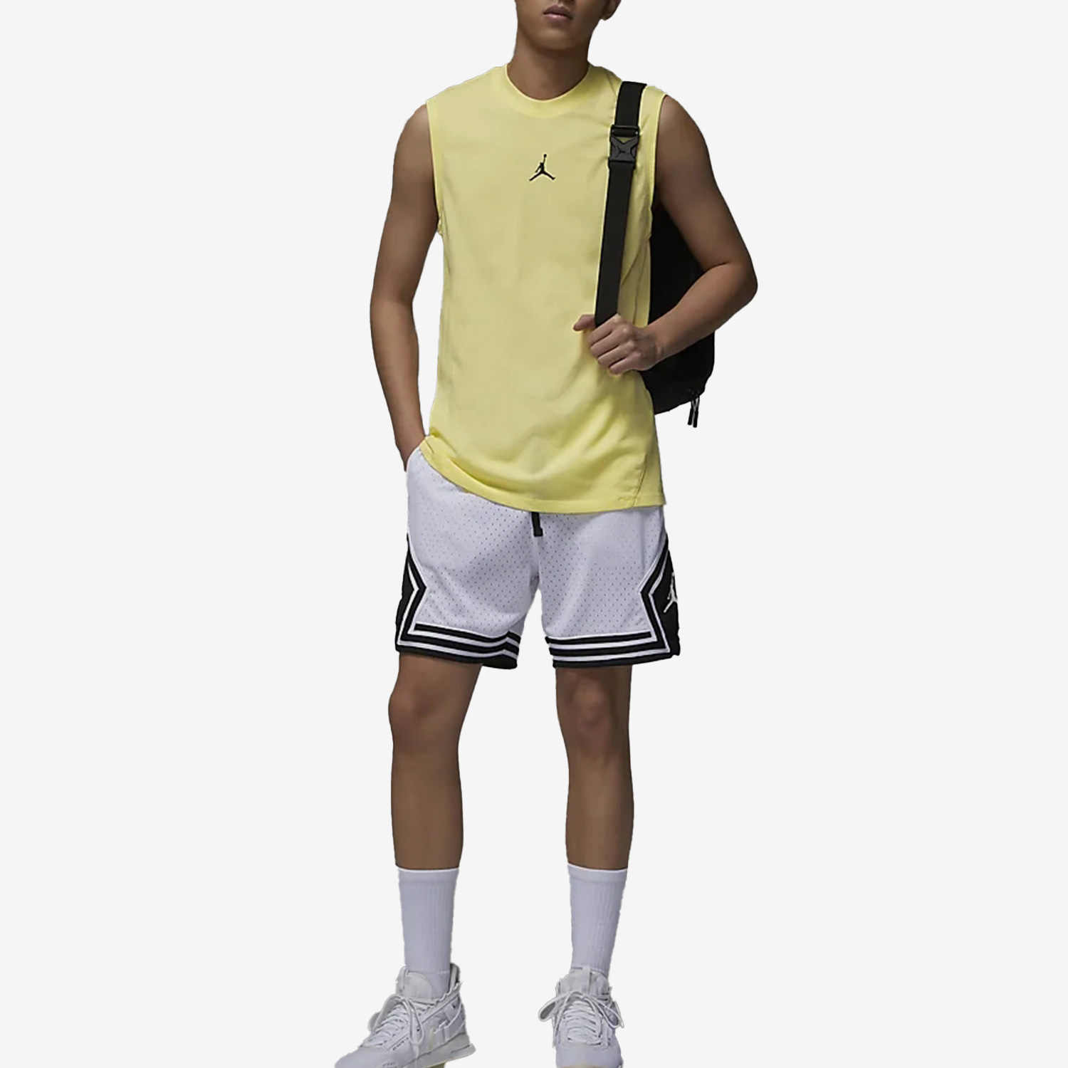 Jordan Basketball Jersey Men’s Lemon
