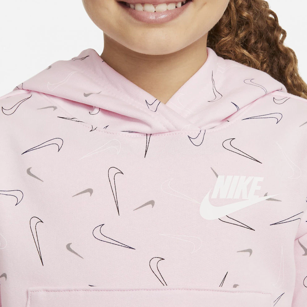 Женские худи Nike Logo (розовая) — фото 4