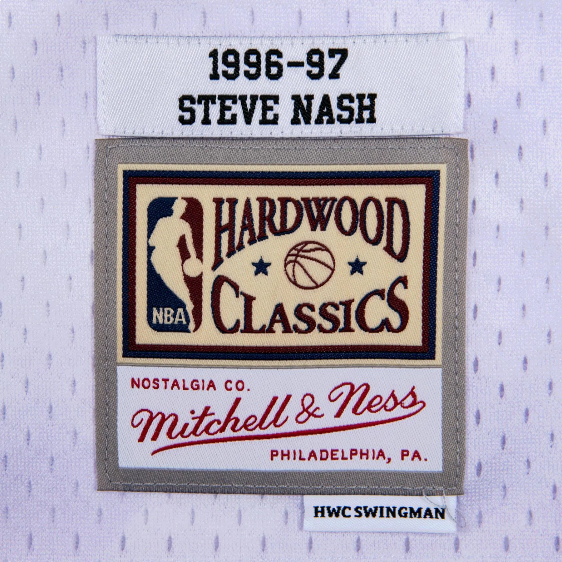 Mitchell Ness Basketball Jersey Unisex Light Purple