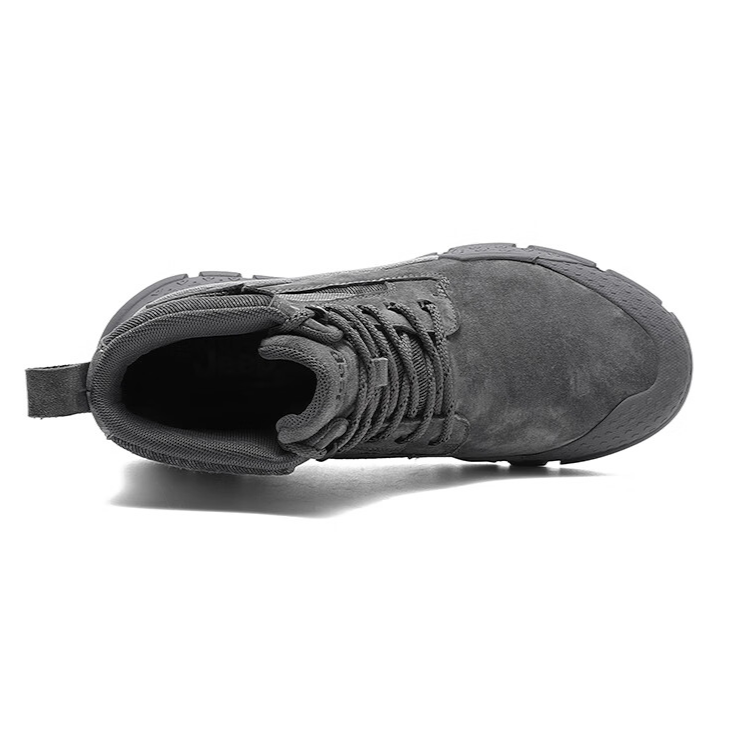 Jeep Abrasion Resistant High top Mountaineering Shoes Men’s Gray