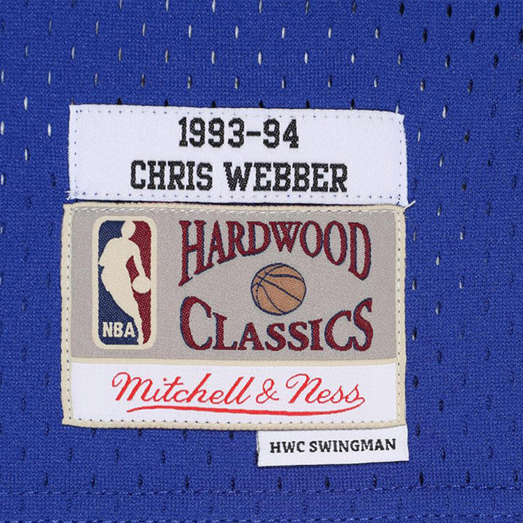 Mitchell Ness Nba Swingman «Warriors Road 93-04 Webber» jersey