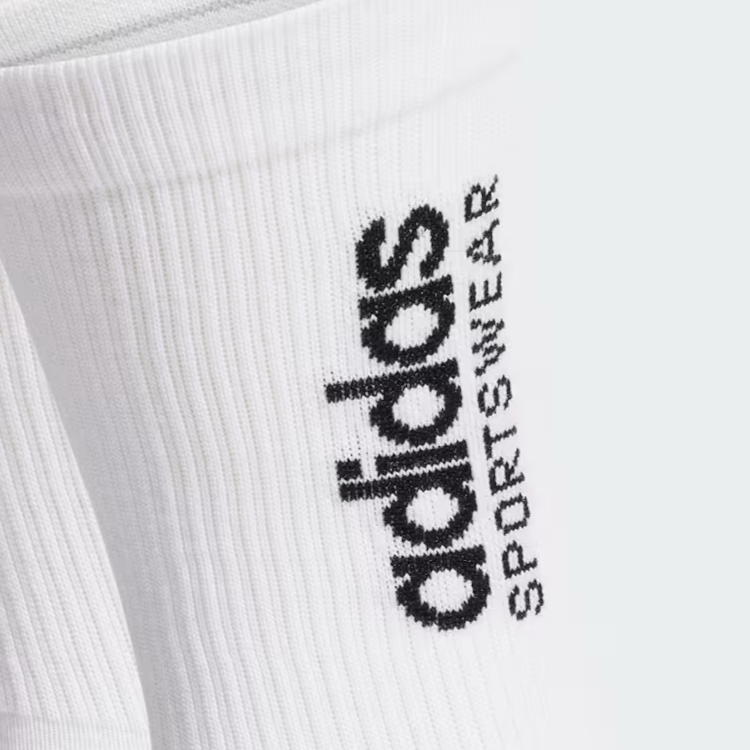 Adidas Crew Socks Unisex 2 Pack White