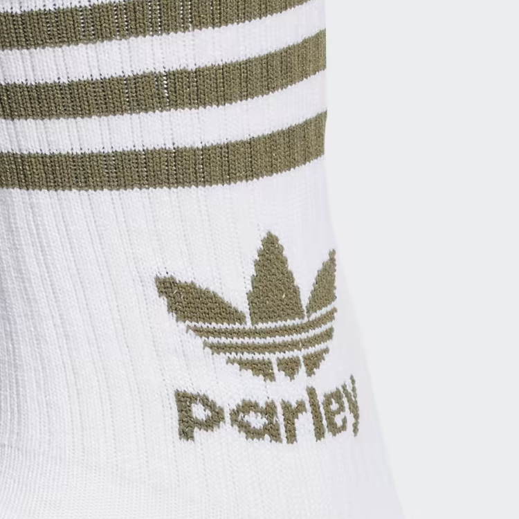 Adidas Originals Parley Mid Crew Sock 2 Pairs Knee High Socks Men’s