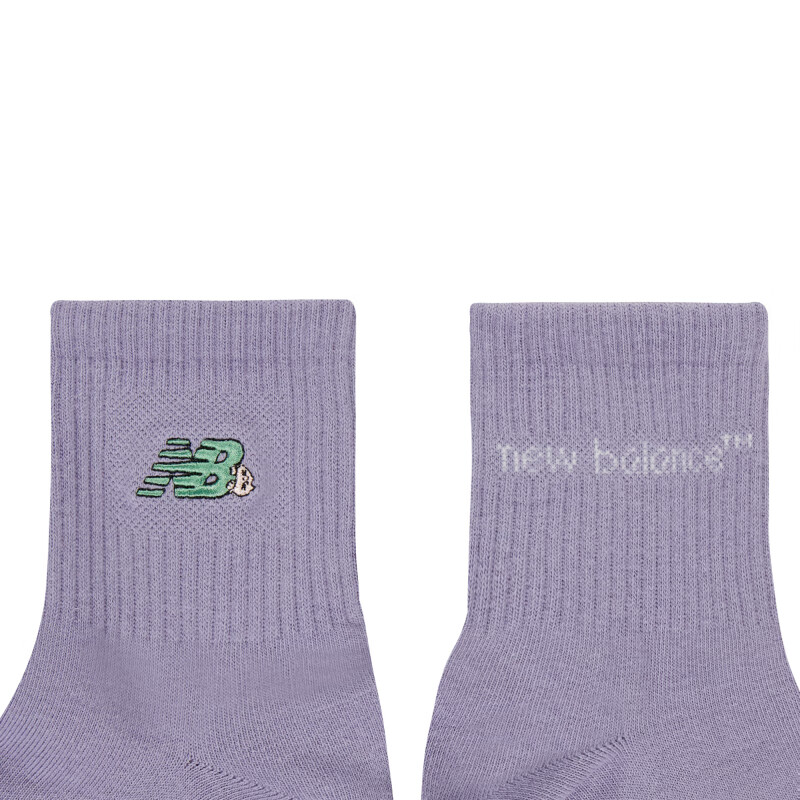 New Balance SS25 Crew Socks Unisex 1 Pack Purple