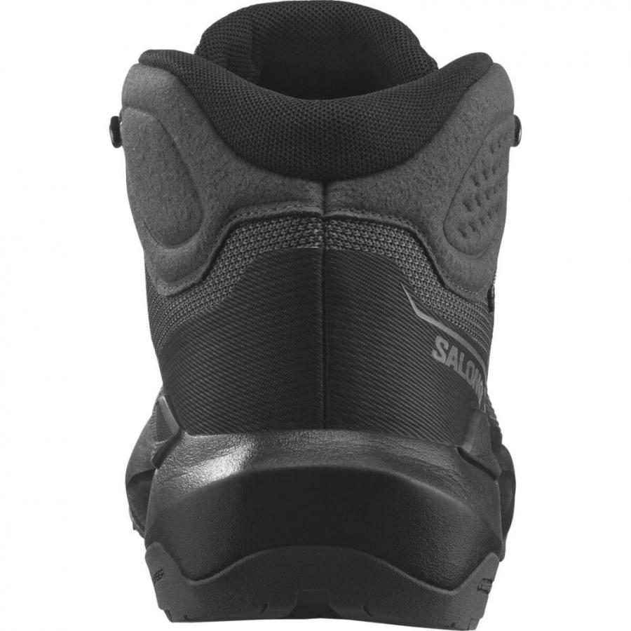 SALOMON Elixir Slip Resistant Abrasion Resistant Mid top Outdoor Shoes Women’s Black