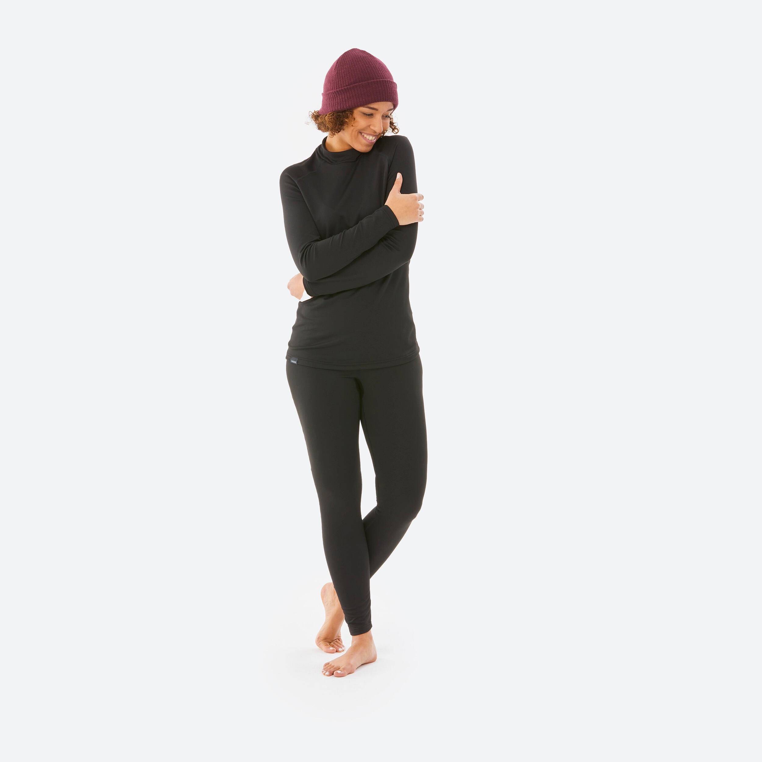 DECATHLON Sports Thermal Underwear Women’s Black