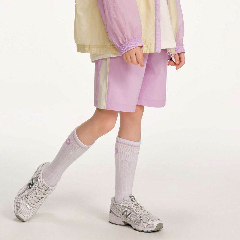 Детские шорты New Balance New Balance NB SS25 (сиреневые) — фото 4