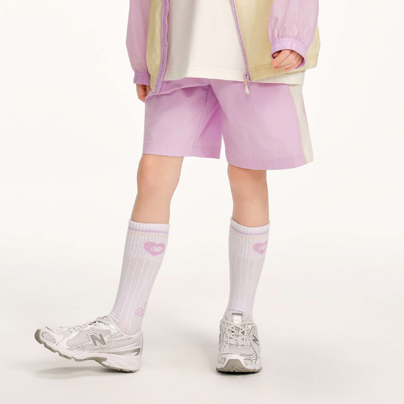Детские шорты New Balance New Balance NB SS25 (сиреневые) — фото 2