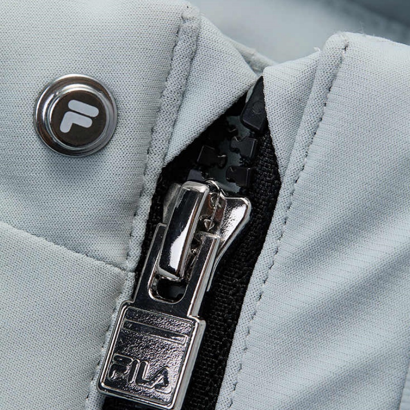 Детская куртка Fila KIDS (серая) — фото 4