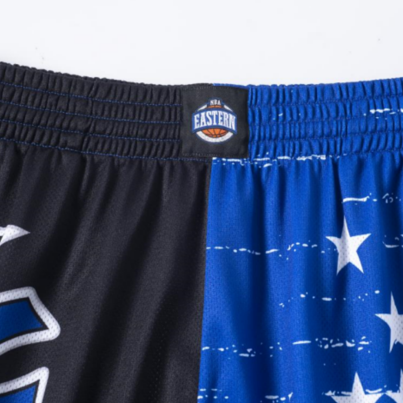 Mitchell Ness Basketball Shorts Unisex Blue Black