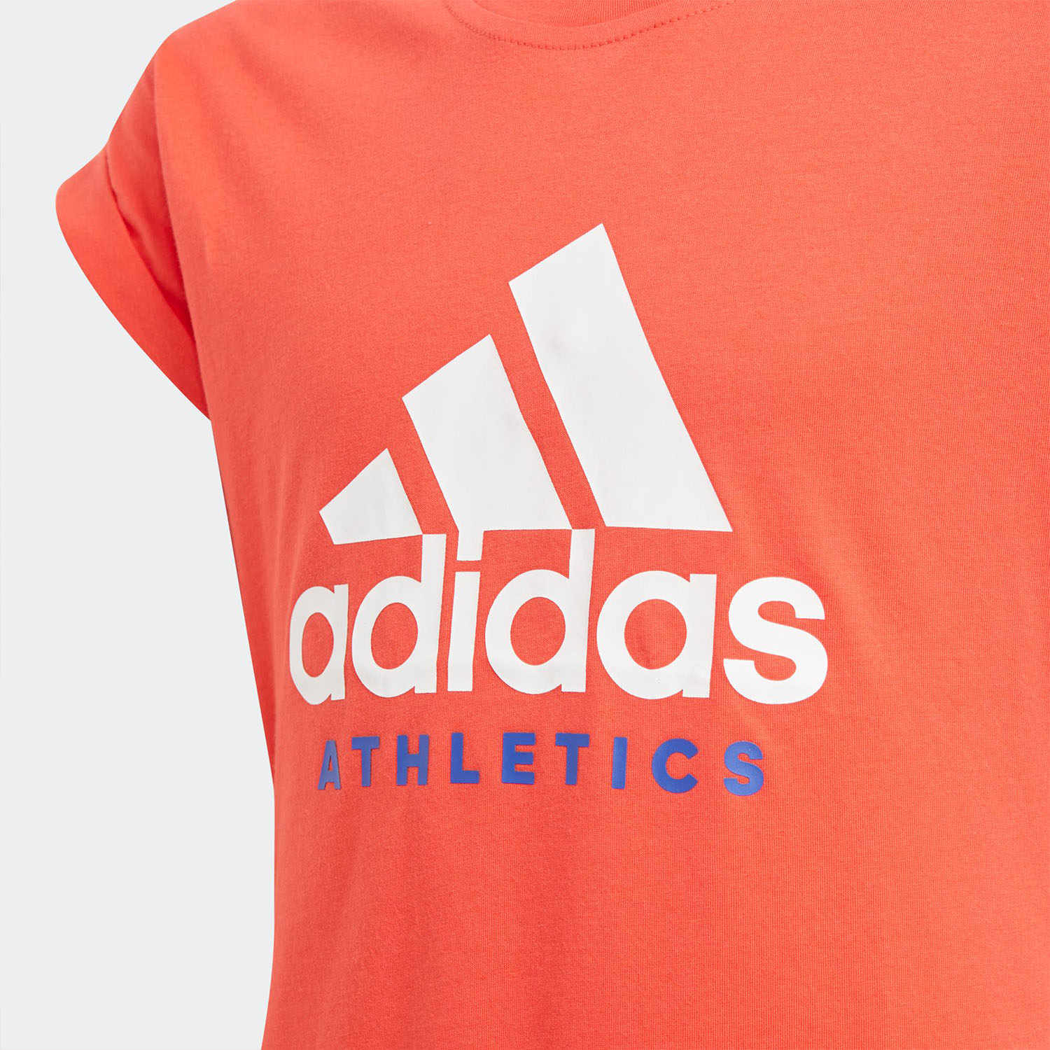Женская футболка adidas (розовая) — фото 3