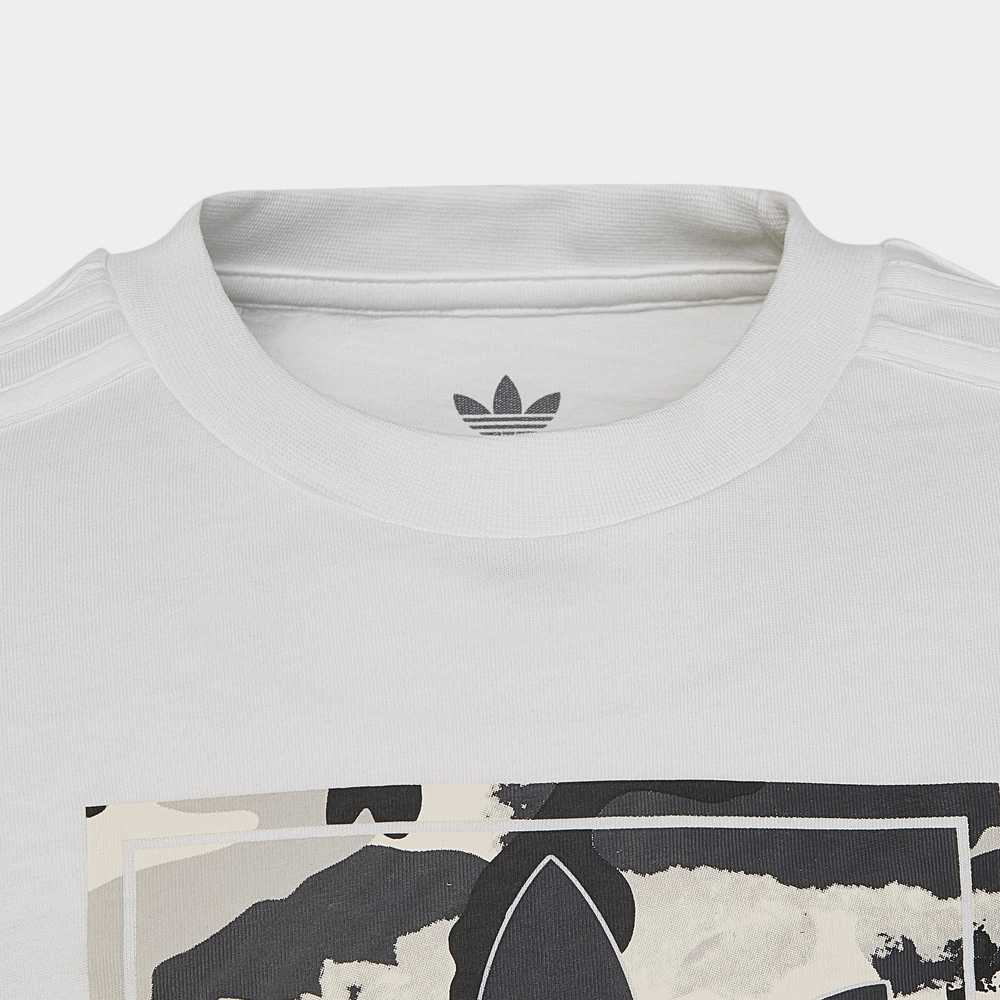 Мужская футболка adidas (миндальный) — фото 3